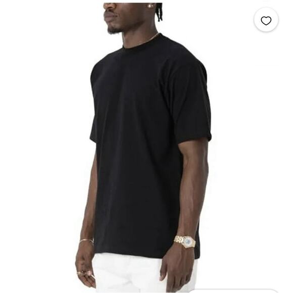 Pro Club Men’s 4X Tall Heavyweight Black T-Shirt 100% Cotton USA - Picture 3 of 5